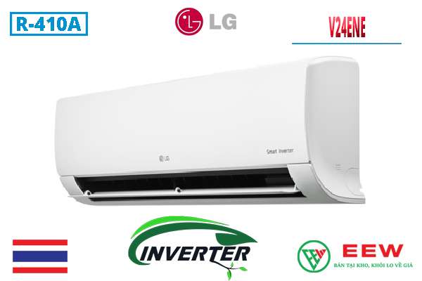 Điều Hòa Treo Tường Lg 1 Chiều Inverter 24.000btu V24ene