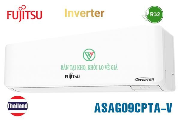 Điều hòa treo tường Fujitsu 9000BTU 1 chiều inverter ASAG09CPTA-V [Điện máy EEW]