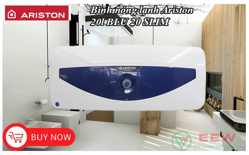 Bình nóng lạnh Ariston 20l BLU 20 SLIM [Điện máy EEW]