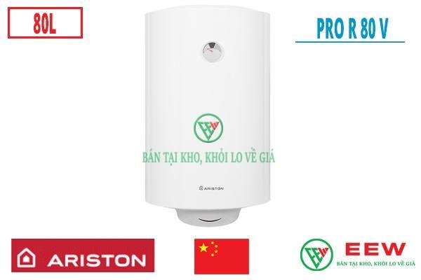 Bình nóng lạnh Ariston 80l đứng PRO R 80 V [Điện máy EEW]