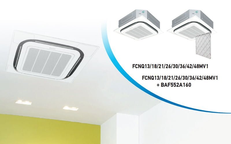 Điều hòa âm trần Daikin 1 chiều 21.000BTU FCNQ21MV1/RNQ21MV19 [Điện máy EEW]