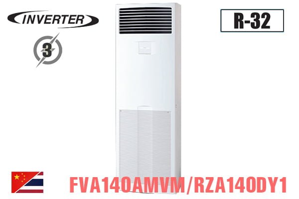 Điều hòa cây Daikin 2 chiều 48000BTU inverter 3 Pha FVA140AMVM/RZF140DY1 [Điện máy EEW]