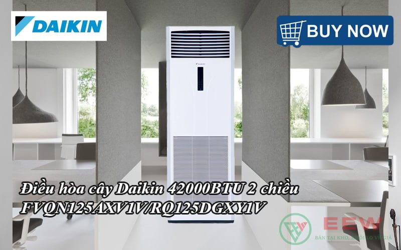 Điều hòa cây Daikin 42000BTU 2 chiều FVQN125AXV1V/RQ125DGXY1V [Điện máy EEW]