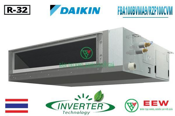 Điều hòa nối ống gió Daikin 34000BTU inverter 1 chiều FBA100BVMA9/RZF100CVM [Điện máy EEW]