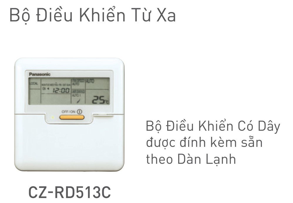 Điều hòa nối ống gió Panasonic 1 chiều 18.000BTU Inverter S-21PF2H5-8/U-21PS2H5-8 [Điện máy EEW]