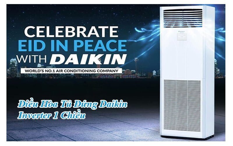 Điều hòa tủ đứng Daikin inverter 45.000BTU FVA125AMVM/RZF125CVM [Điện máy EEW]