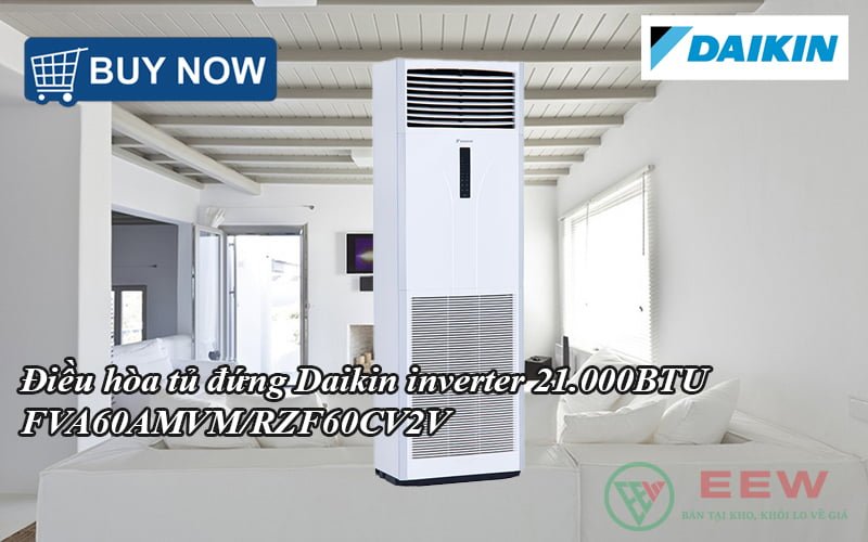 Điều hòa tủ đứng Daikin inverter 21.000BTU FVA60AMVM/RZF60CV2V [Điện máy EEW]