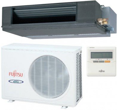Hình ảnh minh họa: Điều Hòa Nối ống Gió Fujitsu 24.000btu Inverter 2 Chiều Arag24lmta