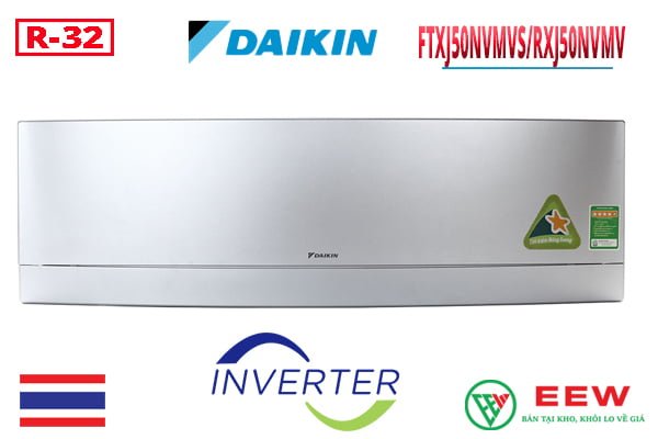 ─љiр╗Ђu H├▓a Treo Tк░р╗Юng Daikin Inverter 2 Chiр╗Ђu 17.100BTU FTXJ50NVMVS/RXJ50NVMV [─љiр╗Єn m├Аy EEW]
