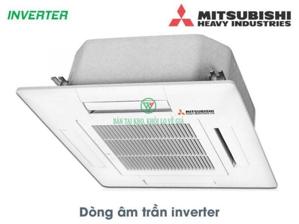 Máy lạnh âm trần cassette Mitsubishi Heavy 1.5HP Inverter FDT40VG/SRC40ZSX-S [Điện máy EEW]