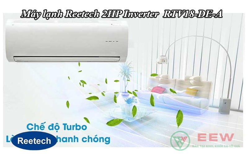 Máy lạnh treo tường Reetech 2HP Inverter RTV18-DE-A [Điện máy EEW]