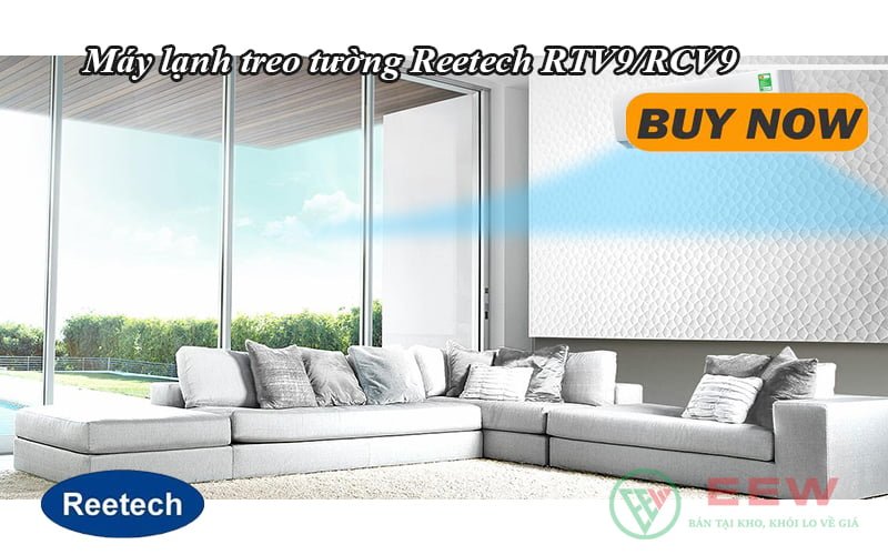 Máy lạnh treo tường Reetech 9000BTU RTV9/RCV9 [Điện máy EEW]