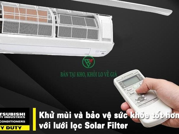 Điều hòa Mitsubishi Heavy inverter 18.000BTU 1 chiều SRK/SRC18YXS-W5 [Điện máy EEW]