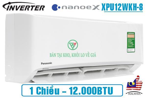 Điều hòa Panasonic NanoeX 12000BTU 1 chiều inverter XPU12WKH-8 [Điện máy EEW]