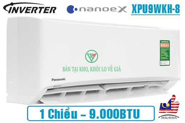 Điều hòa Panasonic NanoeX 9.000BTU 1 chiều inverter XPU9WKH-8 [Điện máy EEW]