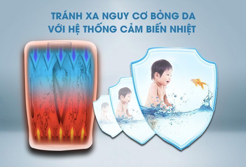 Bình nóng lạnh Centon Trực Tiếp không bơm CP007E 4.5 KW [Điện máy EEW]