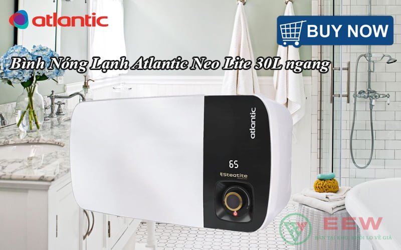 Bình Nóng Lạnh Atlantic Neo Max 20L ngang [Điện máy EEW]