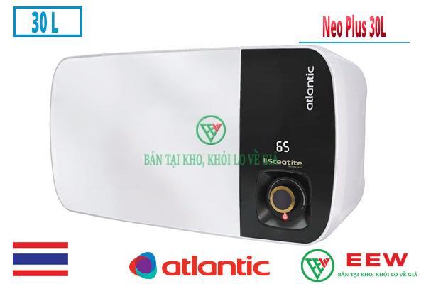 Bình Nóng Lạnh Atlantic Neo Plus 30L ngang [Điện máy EEW]