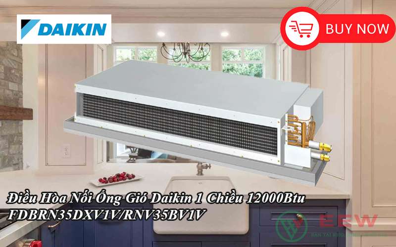 Điều Hòa Nối Ống Gió Daikin 1 Chiều 12000btu Fdbrn35dxv1v/rnv35bv1v