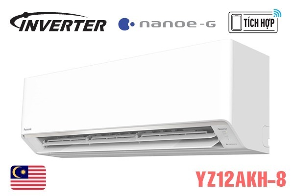 điều Hòa Panasonic 2 Chiều 12000btu Inverter Yz12akh-8