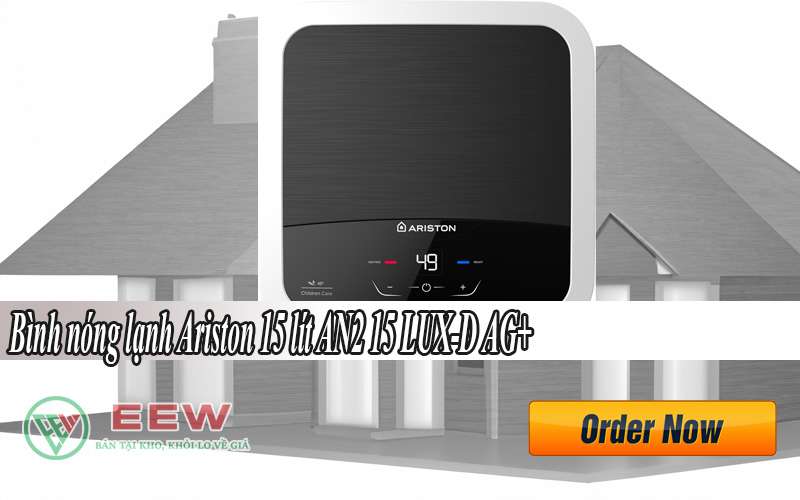 Bình Nóng Lạnh Ariston 15 Lít An2 15 Lux-d Ag+