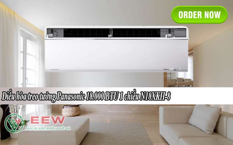 Điều Hòa Treo Tường Panasonic 18.000 Btu 1 Chiều N18xkh-8