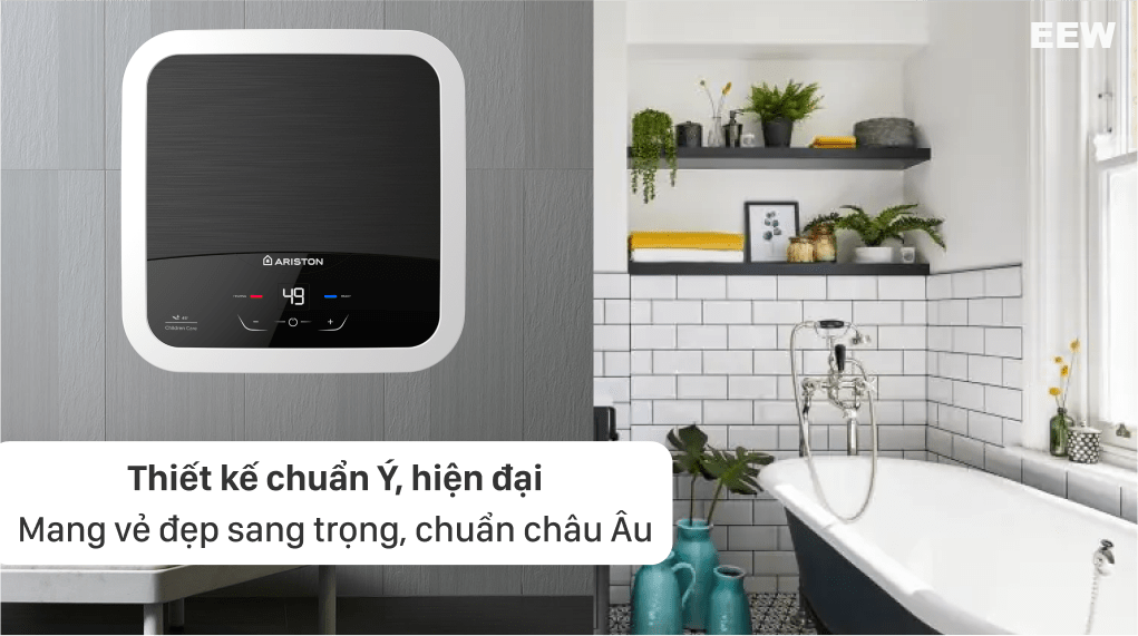 Bình Nóng Lạnh Ariston 15 Lít An2 15 Lux-d Ag+