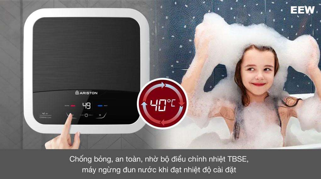 Bình Nóng Lạnh Ariston 15 Lít An2 15 Lux-d Ag+