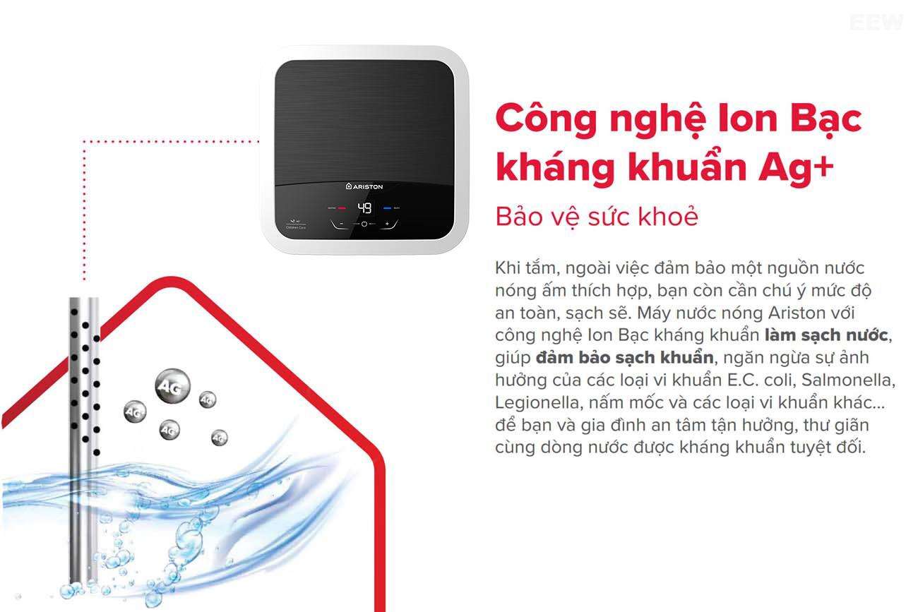 Bình Nóng Lạnh Ariston Andris2 30 Lux