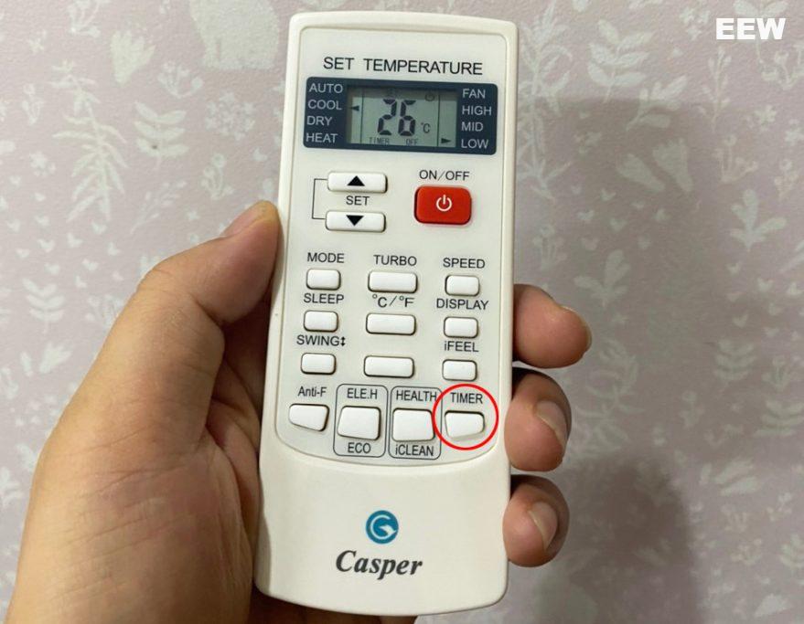 Hẹn Giờ Tắt điều Hòa Casper