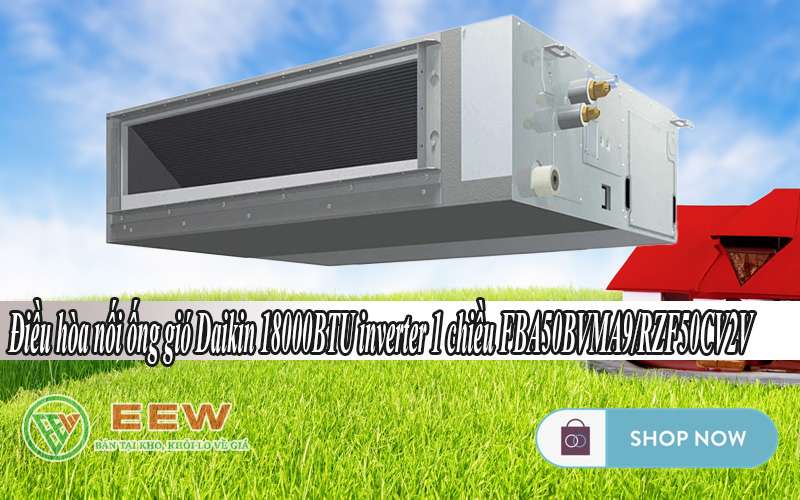 Hình ảnh minh họa: Điều Hòa Nối ống Gió Daikin 18000btu Fba50bvma9/rzf50cv2v