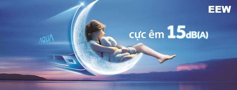 Chế Độ Ngủ Đêm Thoải Mái Điều Hòa Treo Tường Aqua 1 Chiều 9000btu Aqa-kcr9pa