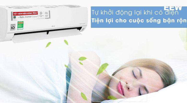 Hình ảnh minh họa: Điều Hòa Treo Tường Lg 18.000btu 2 Chiều Inverter B18end1