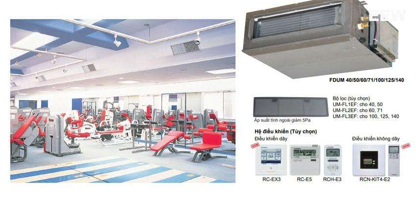 Hình ảnh minh họa: Điều Hòa Nối ống Gió Mitsubishi Heavy Fdum50cnv-s5/fdc50cnv-s5