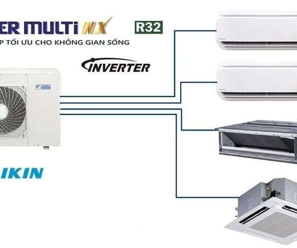 Hình ảnh minh họa: Điều Hòa Multi Daikin âm Trần Inverter 12.000btu Ffa35rv1v