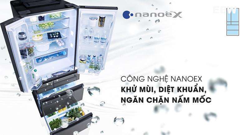 Khử Mùi và Sạch Khuẩn: Tủ Lạnh Panasonic Inverter 589 Lít Nr-f603gt-x2