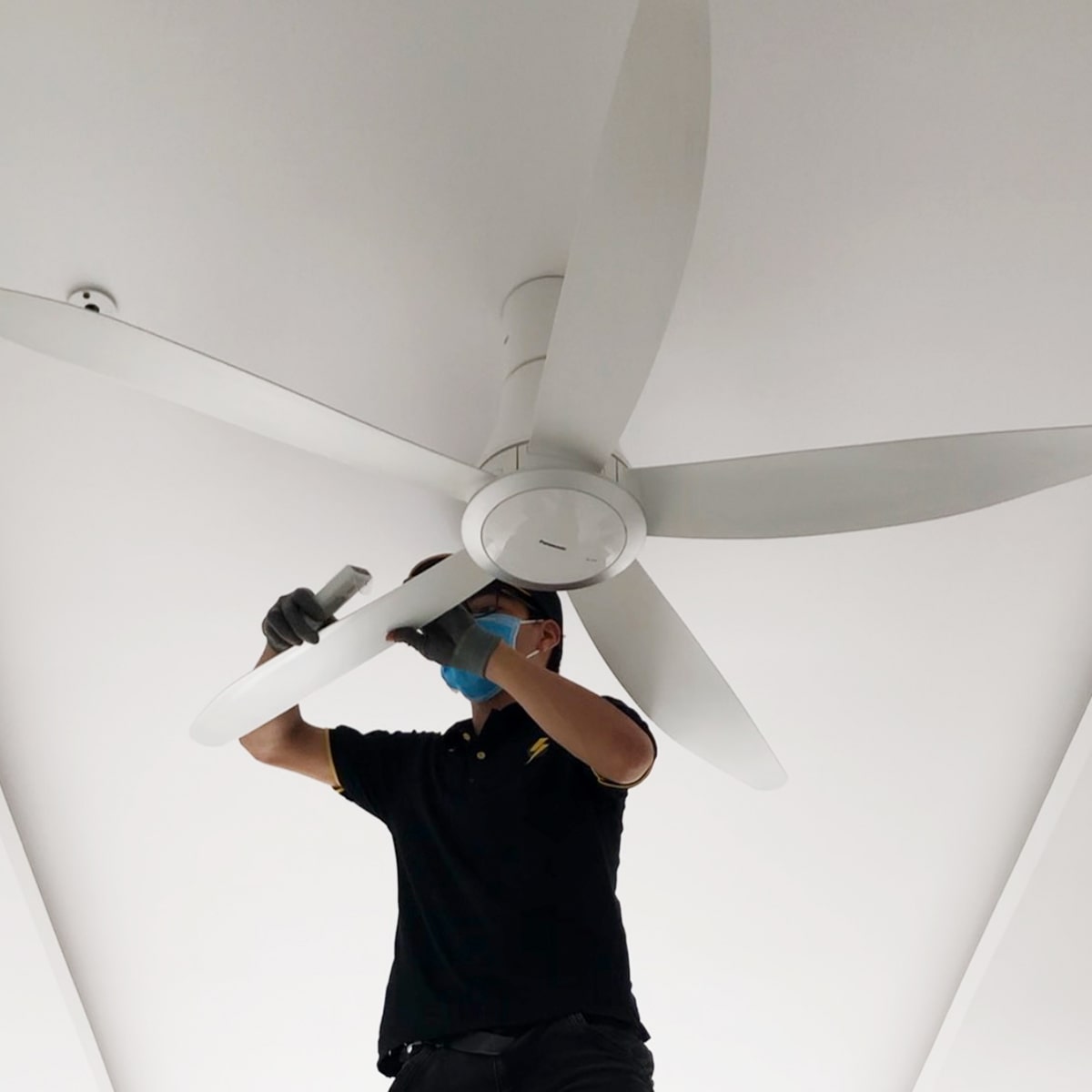 Hình ảnh minh họa: Quạt Trần Panasonic 5 Cánh F-60tdn