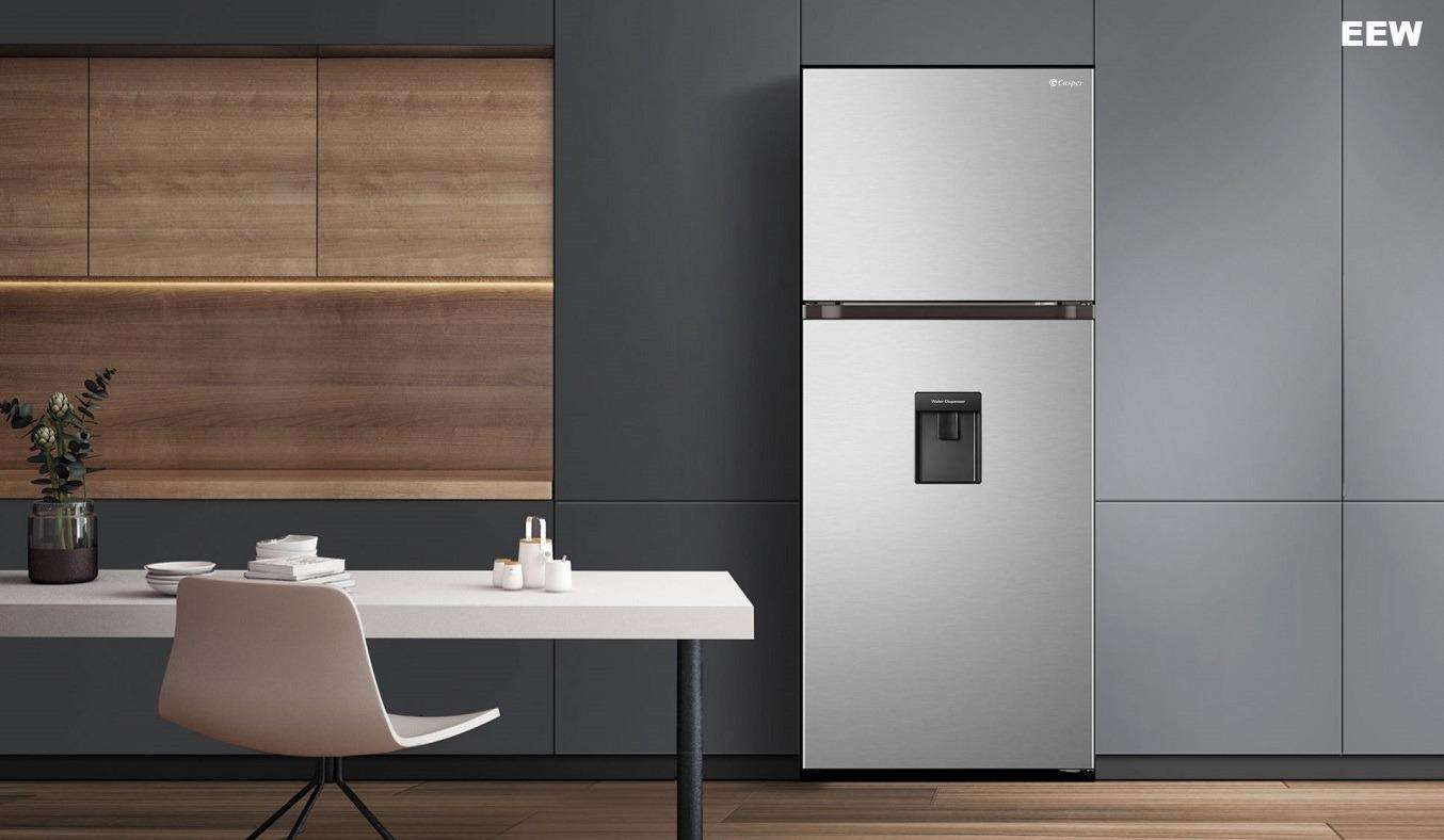 Ngăn Đông Truyền Thống: Tủ Lạnh Casper Inverter 2 Cánh 404l Rt-421vgw