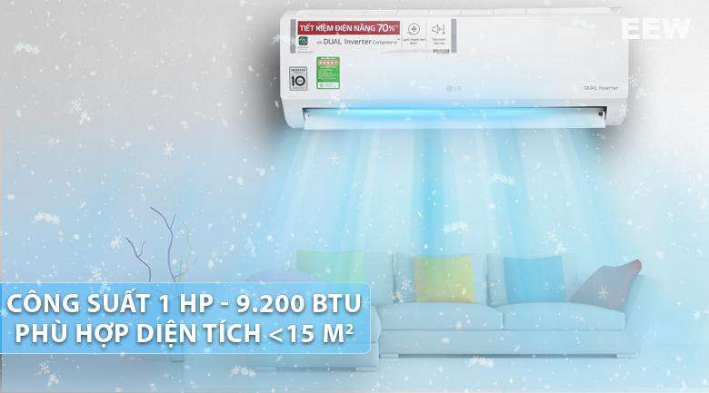 Hình ảnh minh họa: Điều Hòa Treo Tường Lg 9.000btu 1 Chiều Inverter V10enh