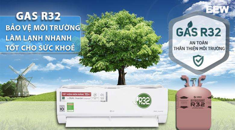 Hình ảnh minh họa: Điều Hòa Treo Tường Lg 9.000btu 1 Chiều Inverter V10enh