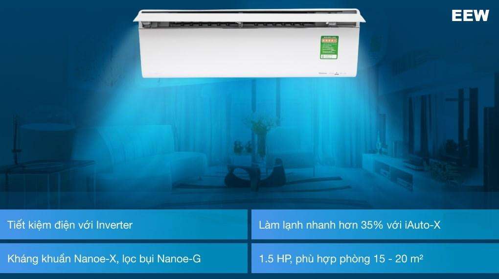 Tính năng nổi bật: Điều Hòa Treo Tường Panasonic 1 Chiều 12.000btu Sky Series Vu12ukh-8