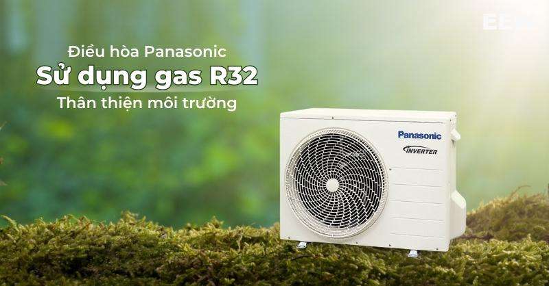 Sử Dụng Môi Chất Làm Lạnh R-32: Điều Hòa Treo Tường Panasonic 1 Chiều 12.000btu Sky Series Vu12ukh-8