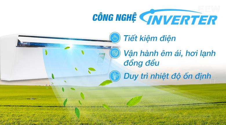 Công Nghệ Inverter: Điều Hòa Treo Tường Panasonic 1 Chiều 12.000btu Sky Series Vu12ukh-8