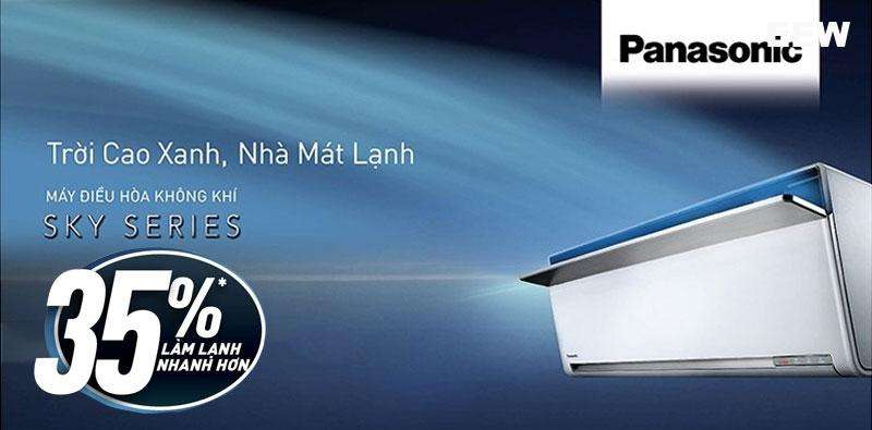 Công Nghệ P-TECh: Điều Hòa Treo Tường Panasonic 1 Chiều 12.000btu Sky Series Vu12ukh-8