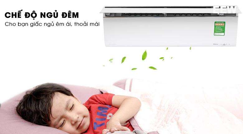 Chế Độ Ngủ Đêm: Điều Hòa Treo Tường Panasonic 1 Chiều 12.000btu Sky Series Vu12ukh-8