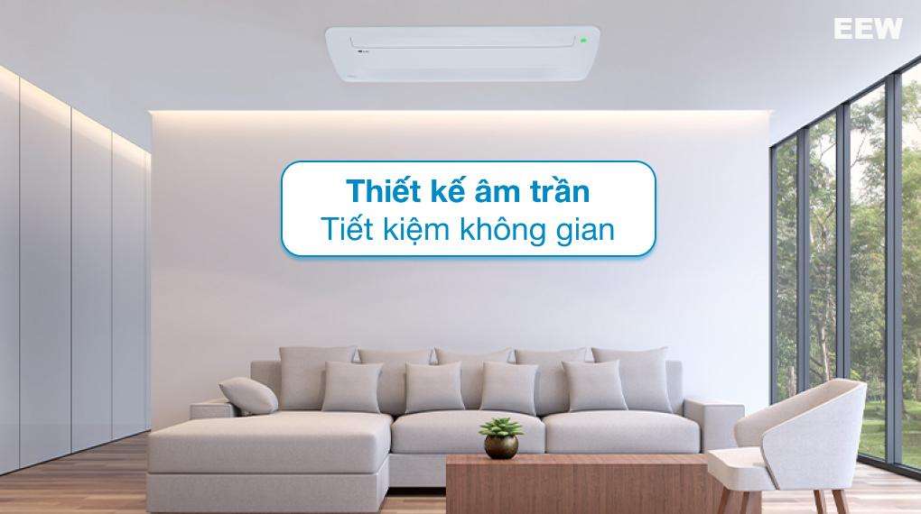 Hình ảnh minh họa: Điều Hòa âm Trần Lg Inverter 12.000btu 1 Chiều Ztnq12gula0