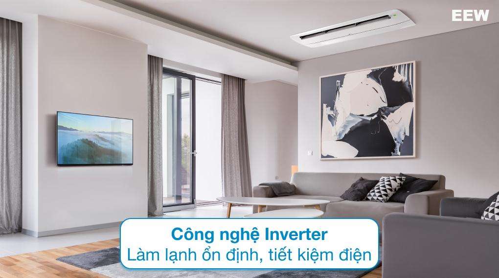 Hình ảnh minh họa: Điều Hòa âm Trần Lg Inverter 12.000btu 1 Chiều Ztnq12gula0