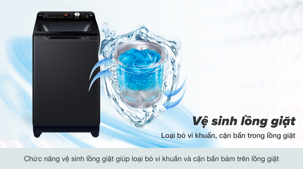 Vệ Sinh Lồng Giặt Để Hạn Chế Vi Khuẩn: Máy Giặt Aqua 10 Kg Aqw-fr101gt Bk