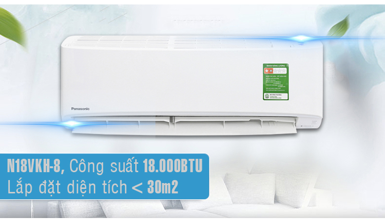 Hình ảnh minh họa: Điều Hòa Treo Tường Panasonic 1 Chiều 18000btu Cu/cs-n18zkh-8