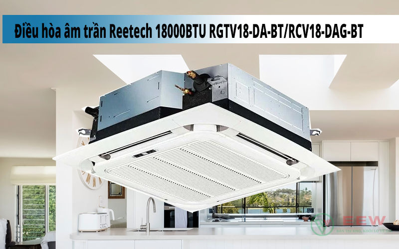 Hình ảnh minh họa: Điều Hòa âm Trần Reetech 18000btu Rgtv18-da-bt/rcv18-dag-bt